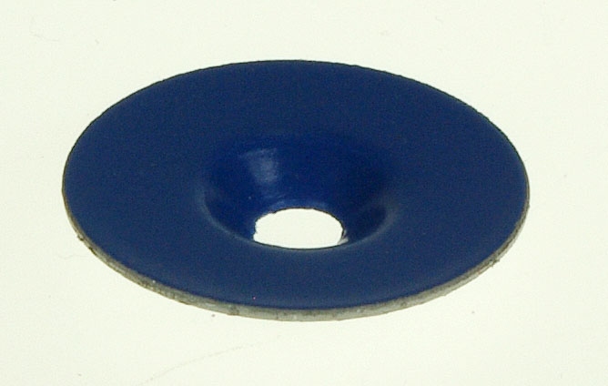 Podložka R30 ke hřebům SN30 - modrá